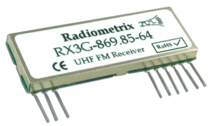 Radiometrix RX3G &ndash; UHF FM receiver module with RSSI